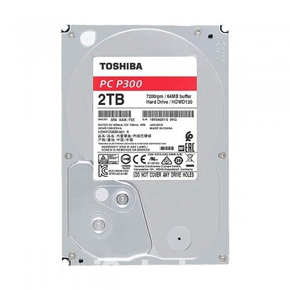 Toshiba P300 2TB 3.5-Inch SATA 5400RPM Desktop HDD